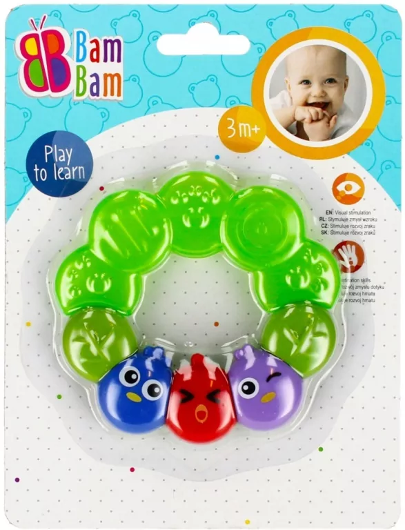 Gryzak dla dzieci ptaszki. Bam-Bam - tantis.pl