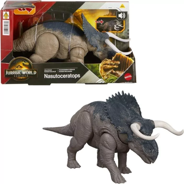 Jurassic World Wild Roar Nasutoceratops - tantis.pl