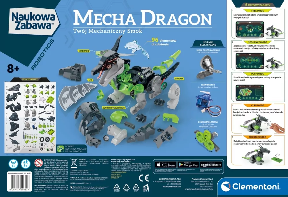 Mecha Dragon. Naukowa zabawa - tantis.pl