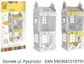 Monumi. Kolorowanka-Składanka 3D MINI. Domek Pyszności 9 - tantis.pl