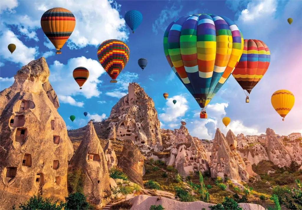 Puzzle 1000 HQ. Balony w Kapadocji. 39825 - tantis.pl