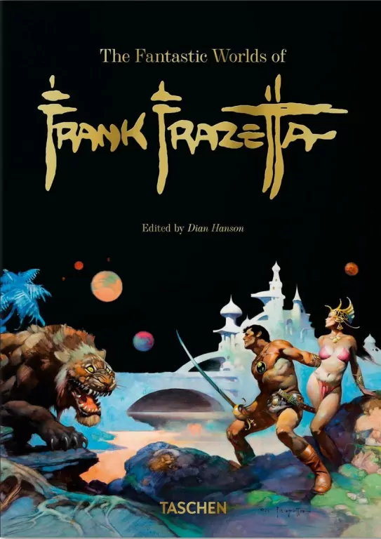 The Fantastic Worlds of Frank Frazetta. 40th Ed. wer. angielska - tantis.pl
