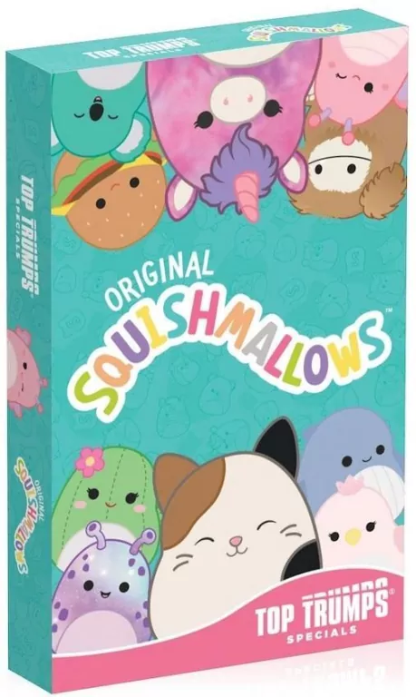 Top trumps Squishmallows - wersja kartonik - tantis.pl