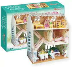 Puzzle 3D. Dreamy Dollhouse. Domek dla lalek