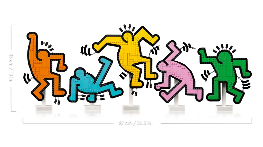LEGO® Art. Keith Haring — tańczące postacie 31216 - tantis.pl