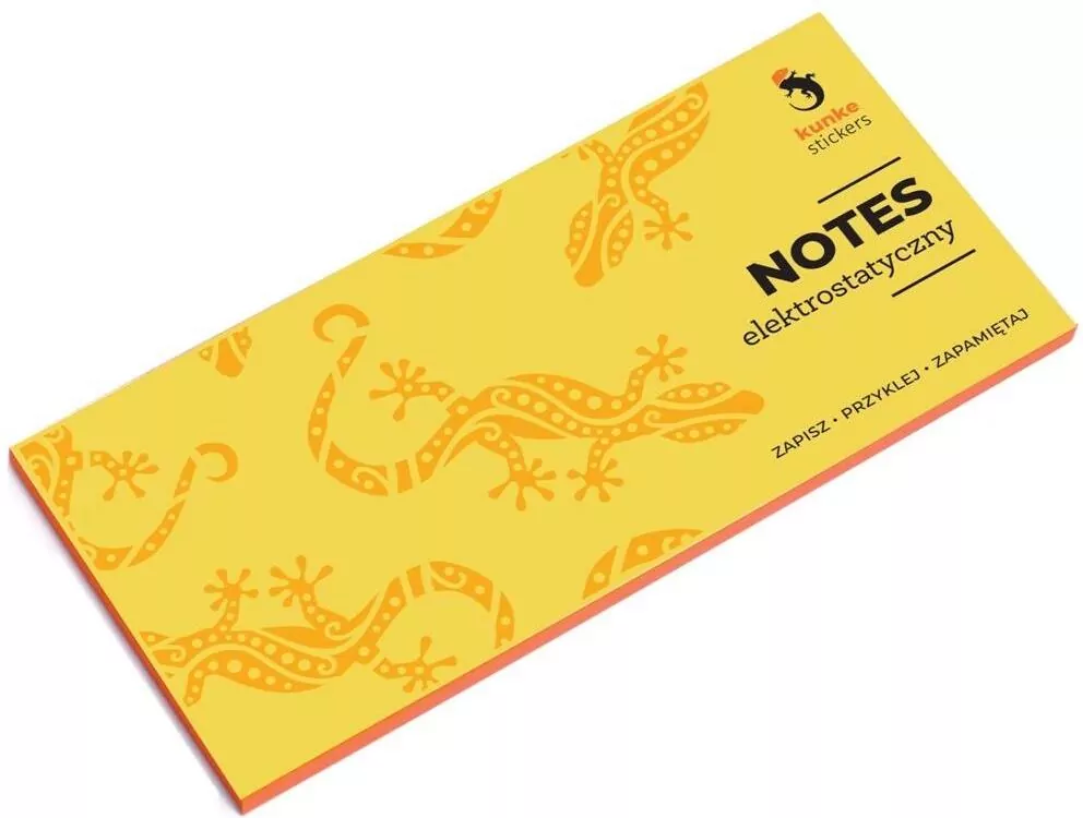 Notes elektrostatyczny pomarańczowy 100 karteczek - tantis.pl
