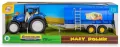 Traktor New Holland T5 z cysterną na mleko 1:32 - tantis.pl