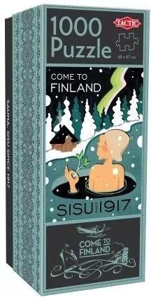 Puzzle 1000 Sauna, Sisu since 1917 - tantis.pl