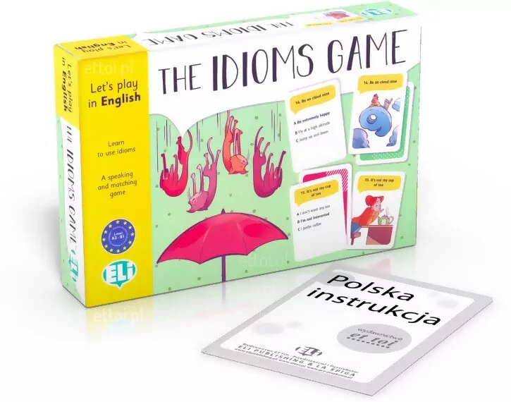 Angielski. The Idioms Game. Gra językowa - tantis.pl