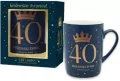 Kubek The Crown-40M granatowy - tantis.pl