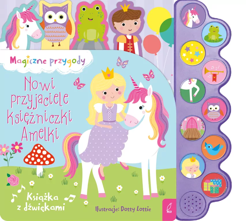 Nowi przyjaciele księżniczki Amelki. Co słychać... - tantis.pl