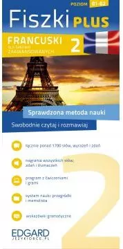 Fiszki PLUS. Francuski 2 dla średnio zaawansowanych. Poziom B1-B2 - tantis.pl