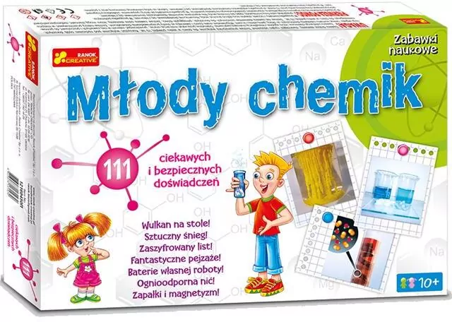 Młody chemik. Zestaw kreatywny - tantis.pl