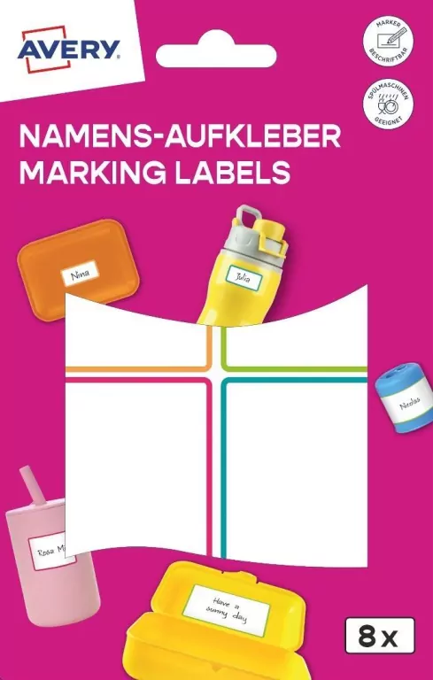 Naklejki do oznaczania - 48x70mm 8 naklejek - tantis.pl