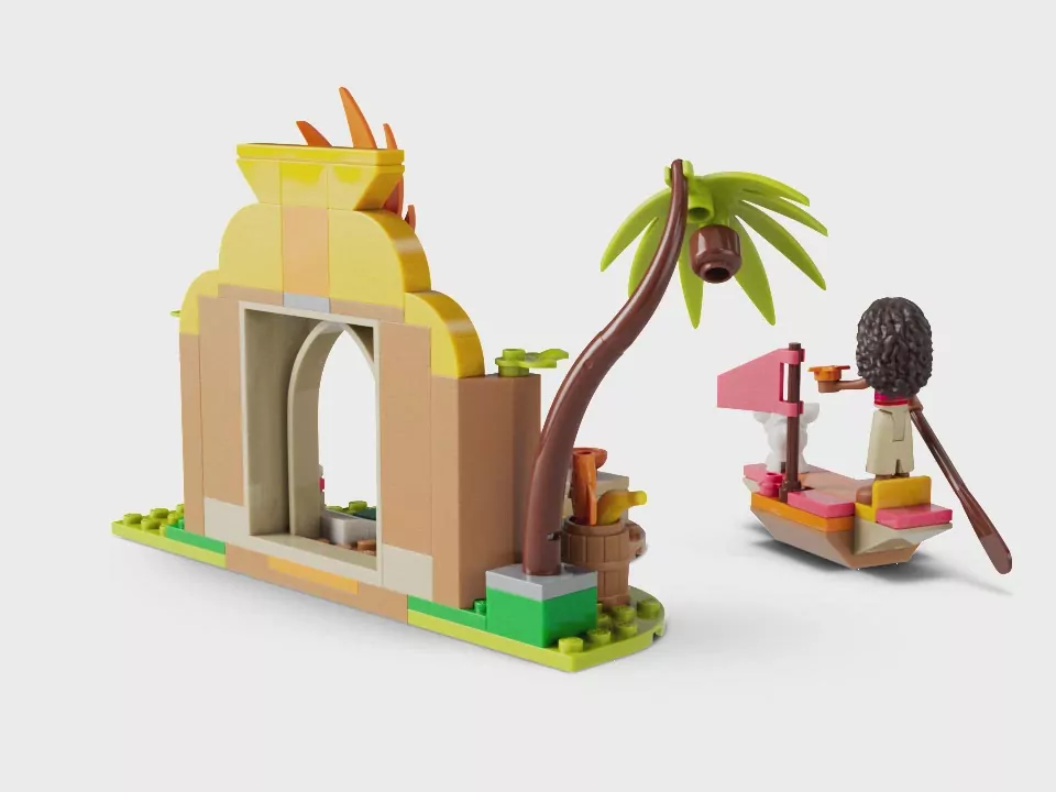 LEGO® Wiejska chatka i łódź 43282 - tantis.pl