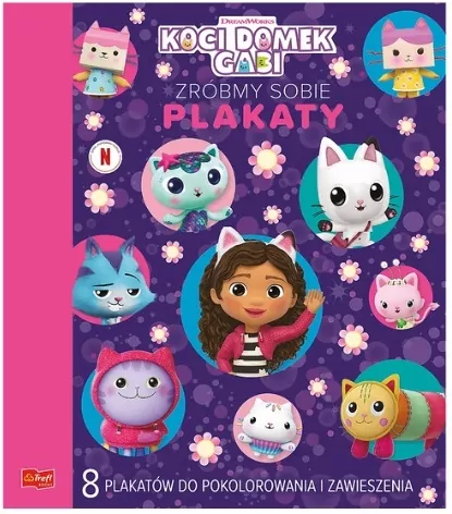 Trefl. Koci Domek Gabi. Zróbmy sobie plakaty - tantis.pl
