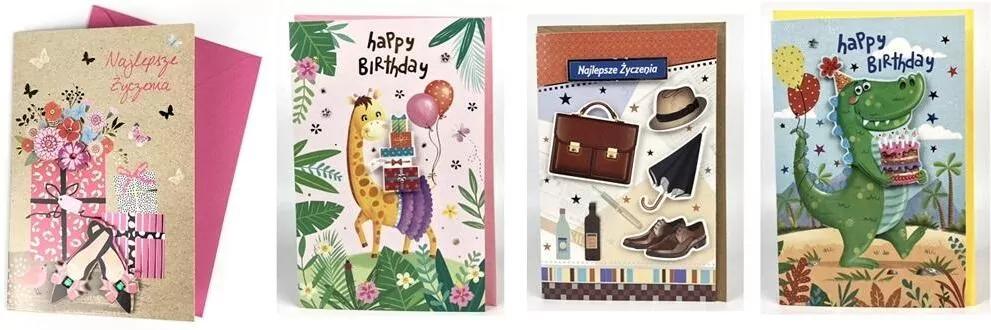 Karnet okolicznościowy. Superlux 1. Mix - tantis.pl