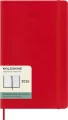 Kalendarz 2026 12M Moleskine L tygodniowy miękka oprawa Scarlet red 13x21cm - tantis.pl