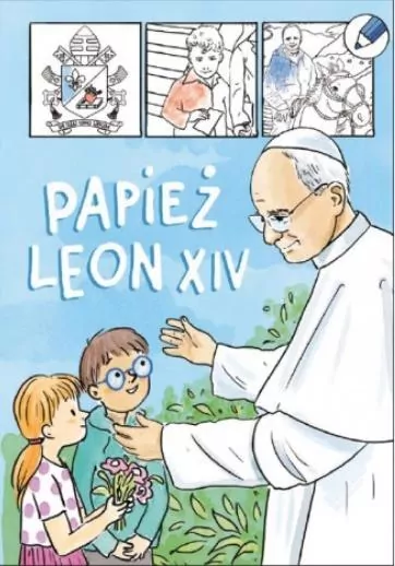 Papież Leon XIV - kolorowanka - tantis.pl