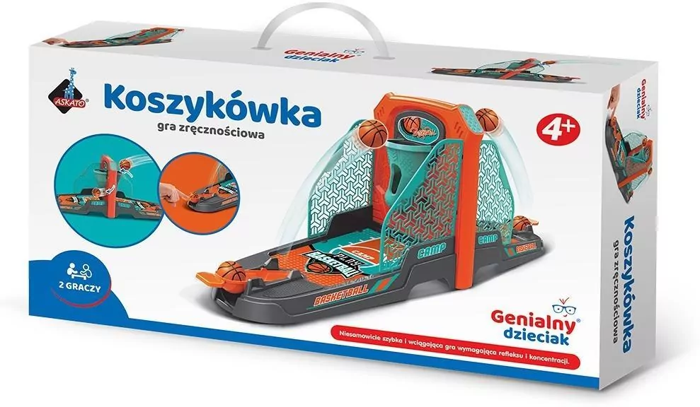 Koszykówka gra zręcznościowa. Genialny dzieciak - tantis.pl