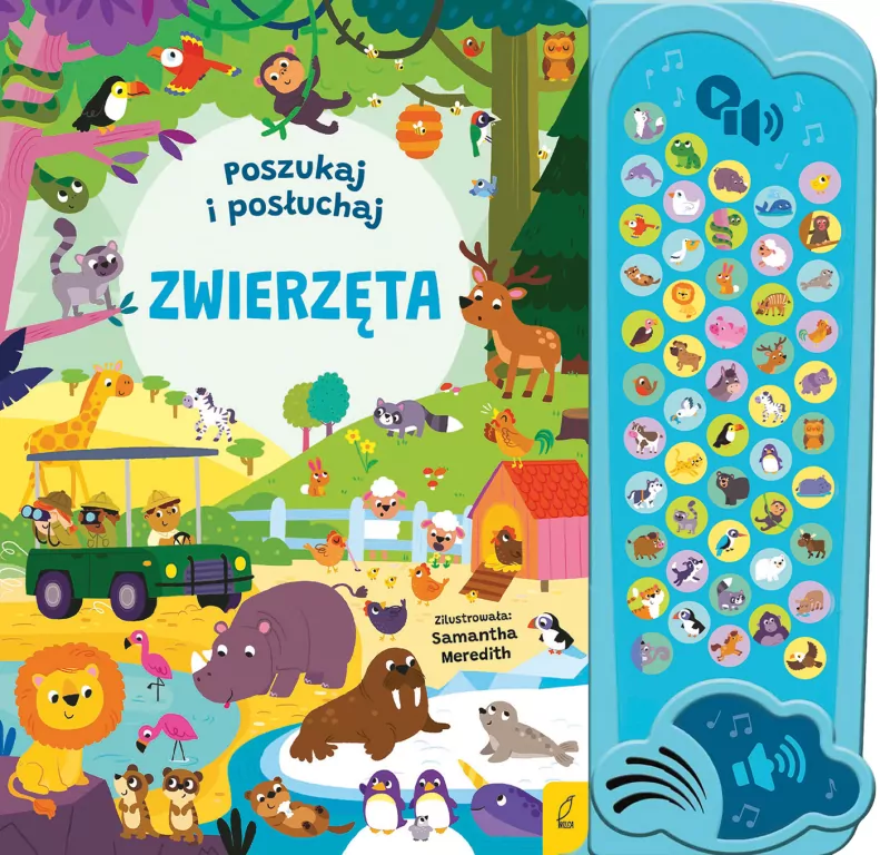 Poszukaj i posłuchaj. Zwierzęta - tantis.pl