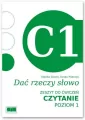 Dać rzeczy słowo. Zeszyt do ćwiczeń. Czytanie. Poziom 1 - tantis.pl