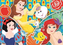 Puzzle 2x20. Super Color Princess