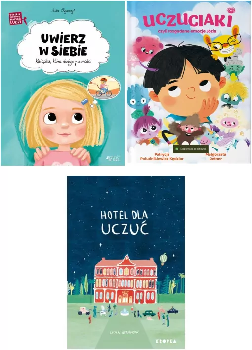 Pakiet: Uwierz w siebie/ Uczuciaki/ Hotel dla uczuć - tantis.pl
