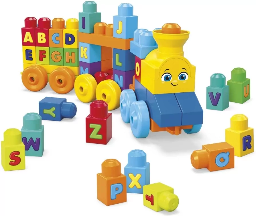 Mega Bloks®. Interaktywny pociąg ABC - tantis.pl