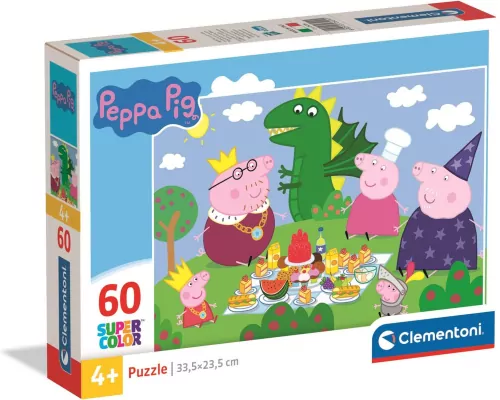 Puzzle Super Color 60. Peppa Pig