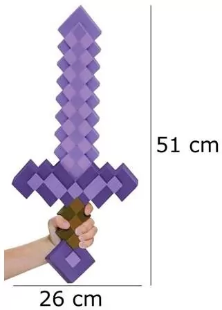 Miecz Enchanted Purple Minecraft - tantis.pl