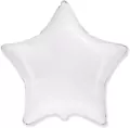 Balon foliowy Gwiazda biała 45cm - tantis.pl