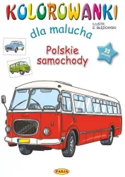 Polskie samochody. Kolorowanki dla malucha