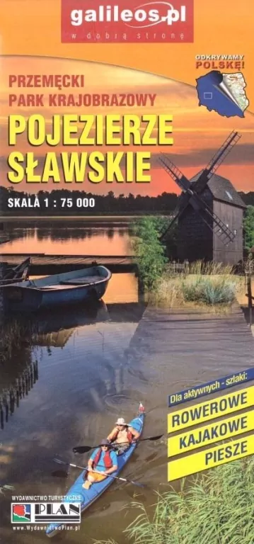 Pojezierze Sławskie. Mapa 1:75 000 - tantis.pl