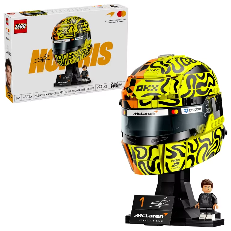 LEGO® Kask Lando Norris McLaren Mastercard F1® Team 43023 - tantis.pl
