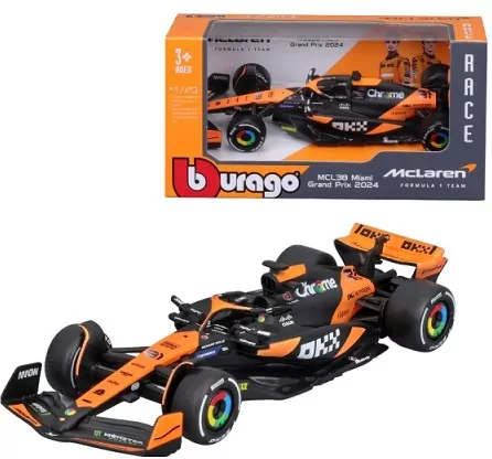 Mclaren F1 MCL38 Miami GP 2024 #81 Oscar Piastri - tantis.pl