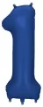 Balon foliowy cyfra 1 86cm granat - tantis.pl