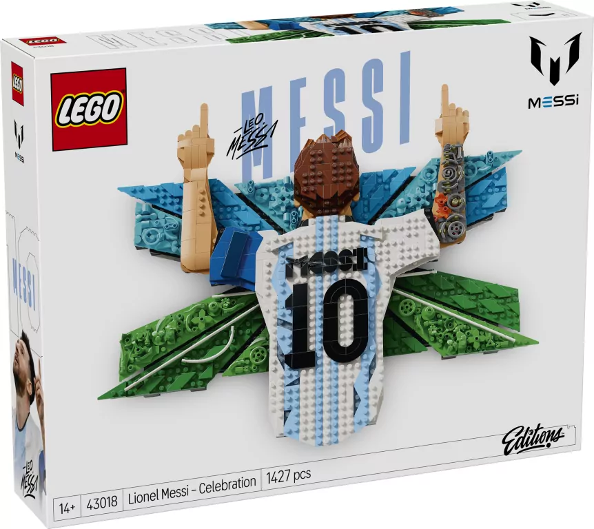 LEGO® Lionel Messi — cieszynka 43018 - tantis.pl