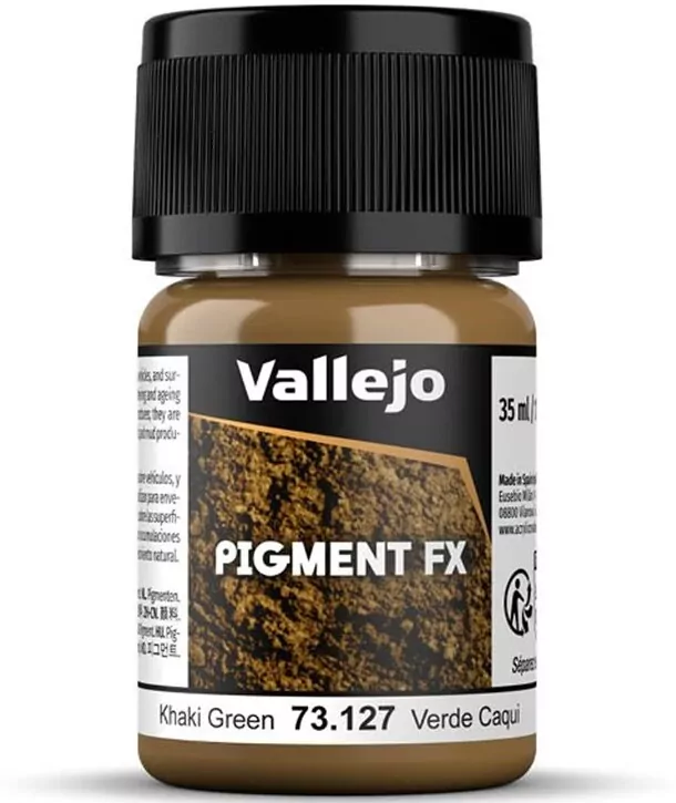 Vallejo: 73.127 - Pigment FX - Kakhi Green (35 ml) - tantis.pl