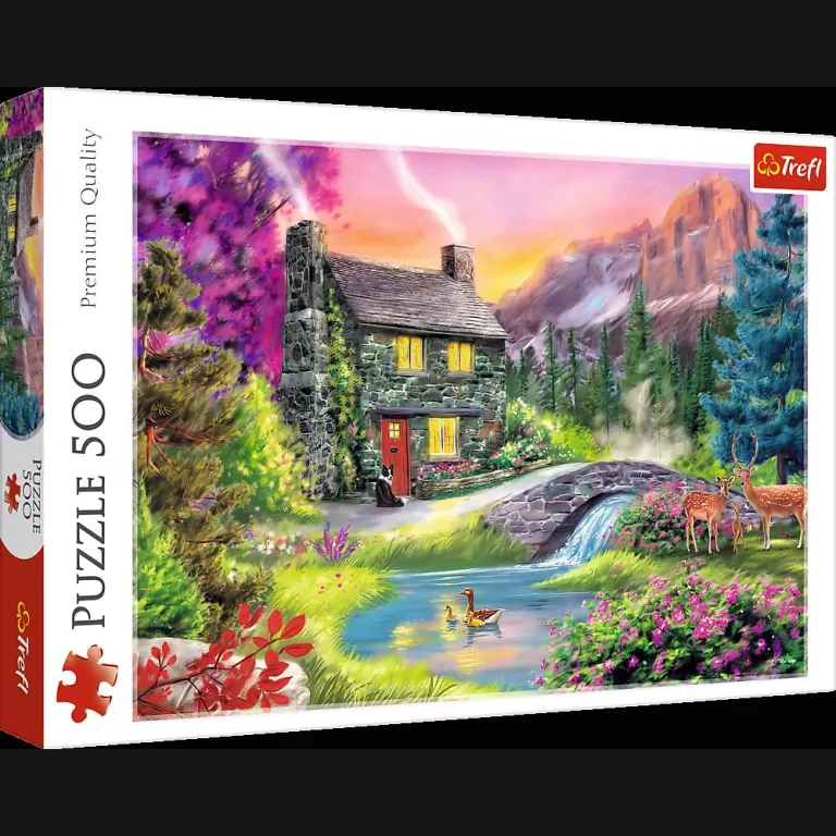 Puzzle 500. Górska sielanka - tantis.pl