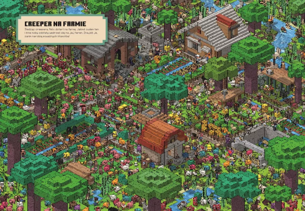 Minecraft. Złap Creepera i inne Moby - tantis.pl