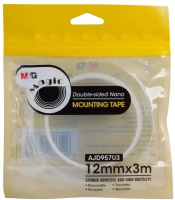 Taśma Nano Tape dwustronna przezroczysta 12mmx3m