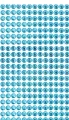 Kryształki samoprzylepne 6mm, 260 szt. blue (niebieski) (GRKR-055) - tantis.pl