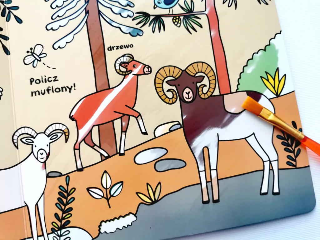 Zwierzęta w górach. Wodne przygody. Akademia Mądrego Dziecka - tantis.pl