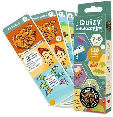 CzuCzu. Xplore Team. Quizy edukacyjne 7-8 lat - tantis.pl