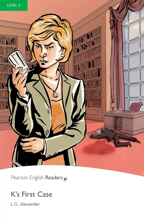 PER. K's First Case. Book with Digital Version and audio. Level 3 - tantis.pl