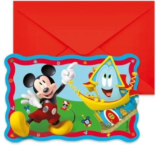 Zaproszenia Mickey Rock The House - tantis.pl