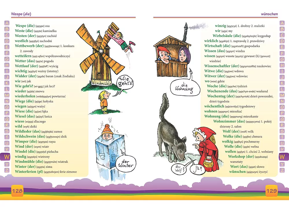 Ilustrowany słownik niemiecko-polski, polsko-niemiecki - tantis.pl