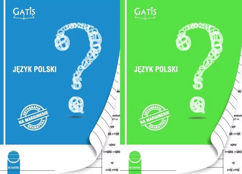 Zeszyt Język Polski. A5/60K linia. 1 sztuka - tantis.pl