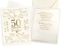 Karnet Rocznica ślubu 50 - tantis.pl